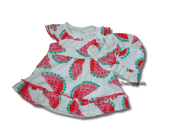 Baby Town - Set Outfit Kleid Mütze "Watermelon" Gr. 44 *NEU*