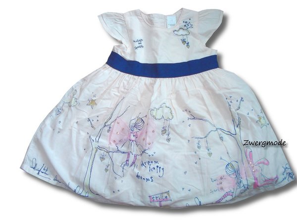 NEXT - Schönes Kleid rosa mit Feen "Twinkle and sparkle" Gr. 56-62
